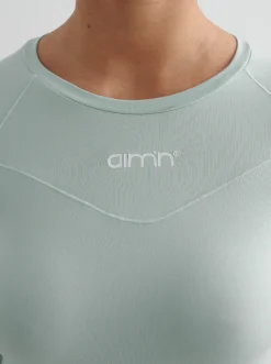 Women Aimn Running|Performance-Soft Basic Long Sleeve Tee