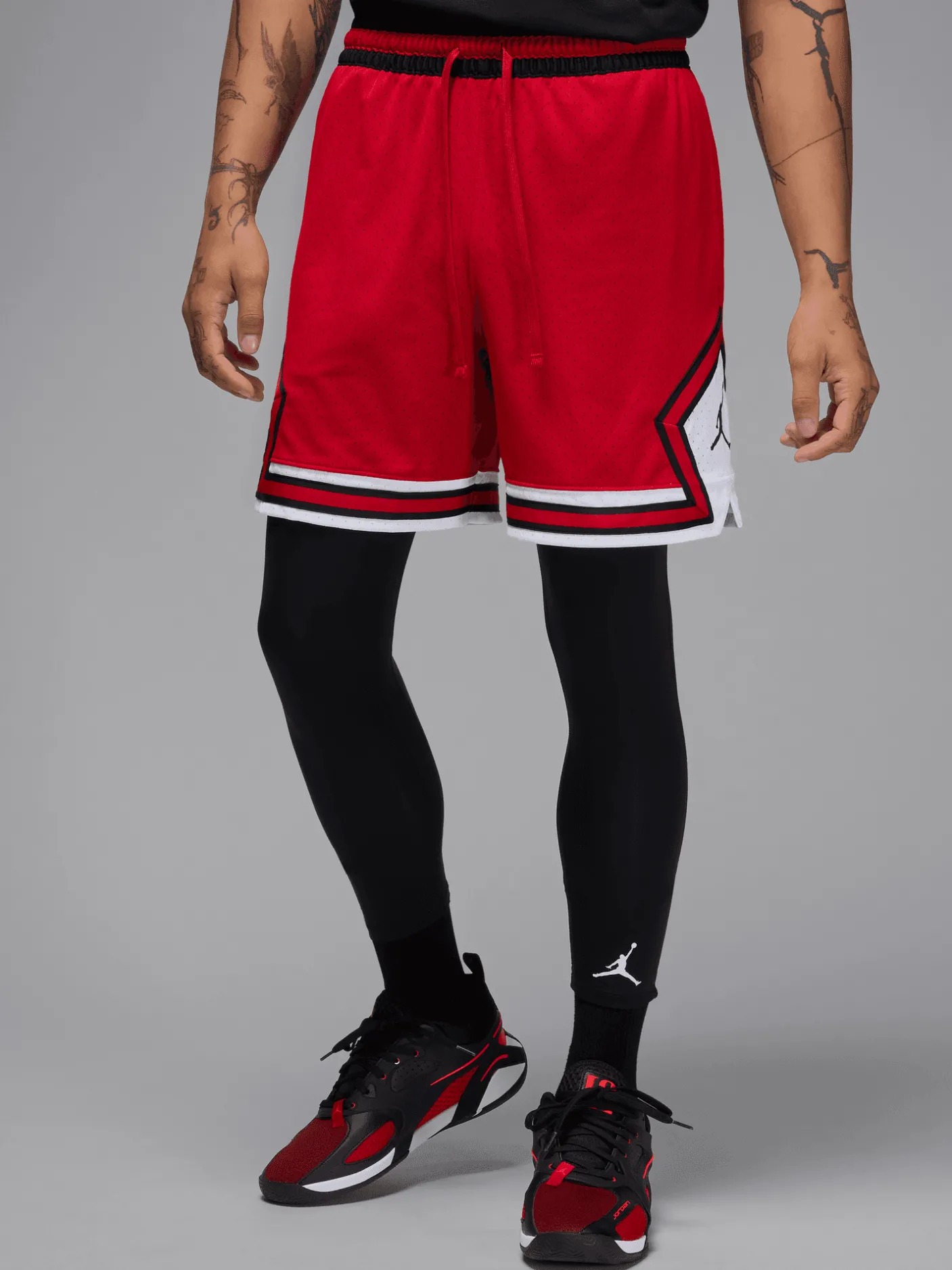 Jordan Shorts-Sport Dri-FIT Mesh Diamond Shorts