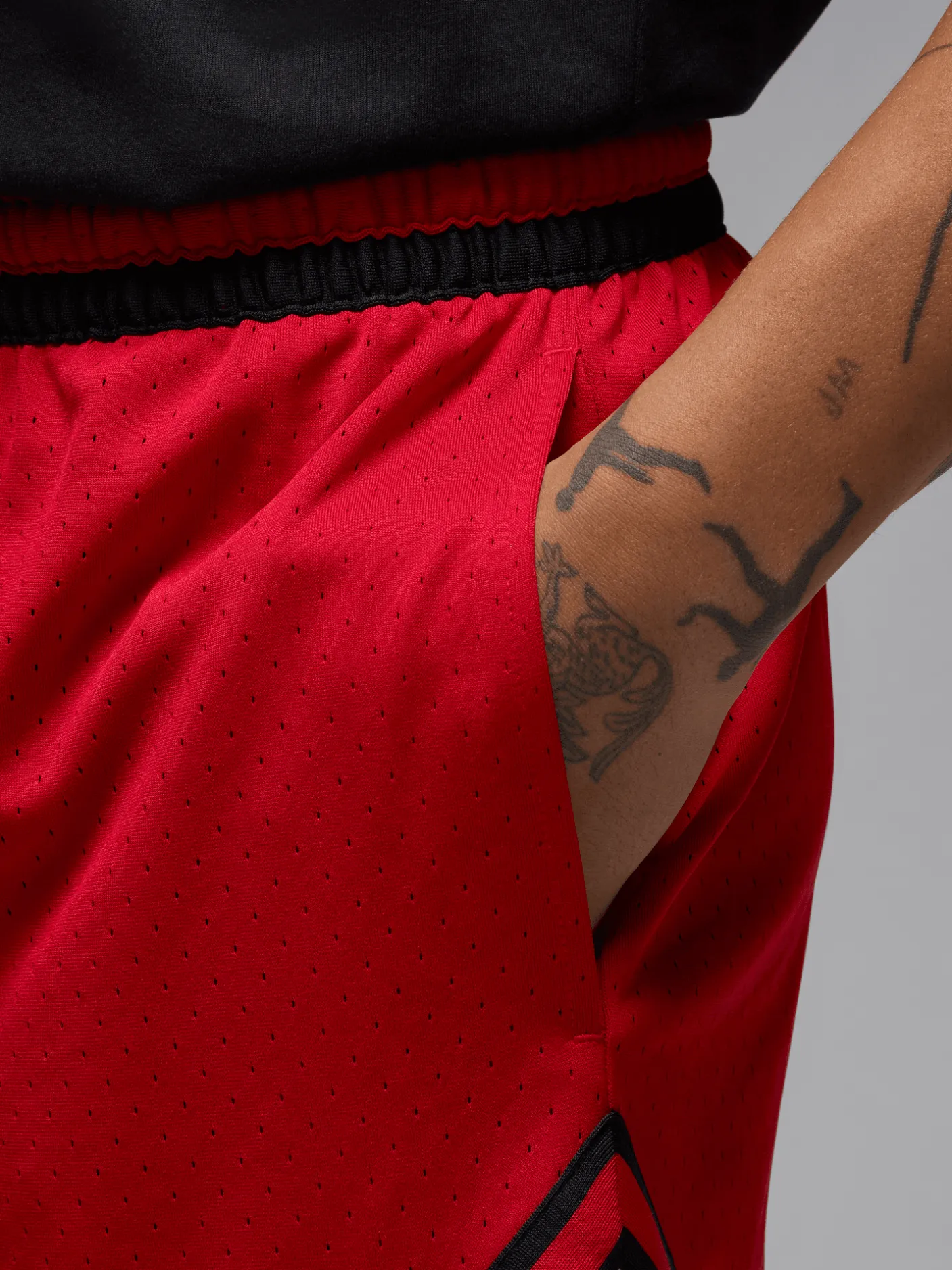 Jordan Shorts-Sport Dri-FIT Mesh Diamond Shorts