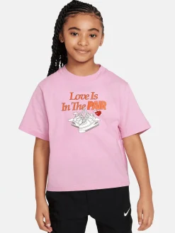 Kids Nike Tees-Sportswear Boxy T-Shirt Youth
