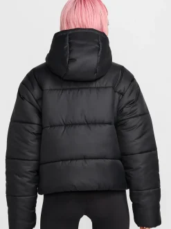 Women Nike Puffers|Jackets & Vests-Sportswear Classic Puffer Therma-FIT Loose Hooded Jacket