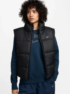 Women Nike Puffers|Jackets & Vests-Sportswear Classic Puffer Therma-FIT Loose Vest