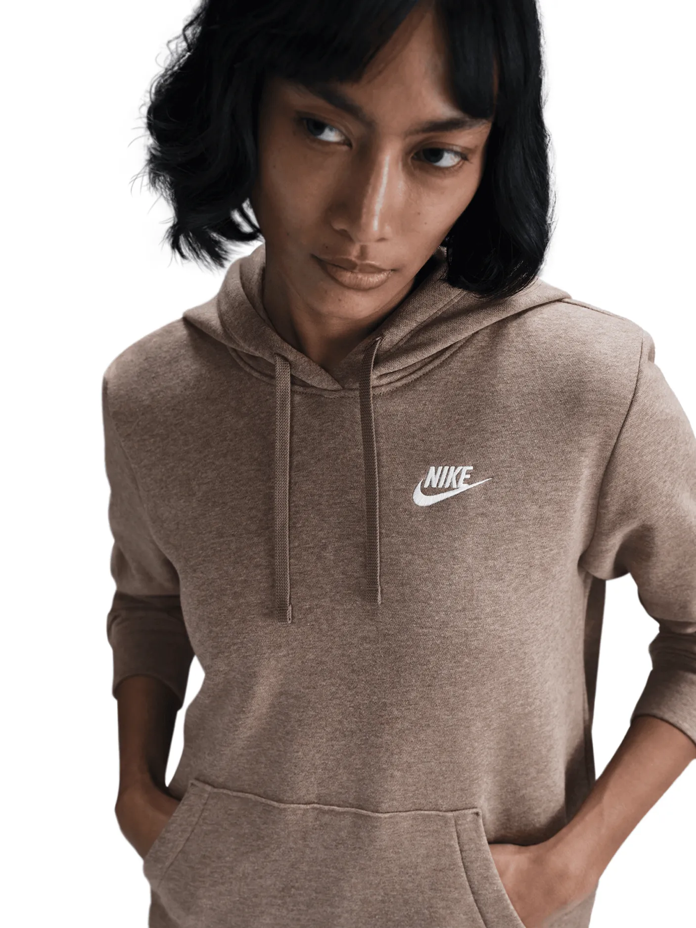 Women Nike Hoodies & Crews-Sportswear Club Fleece