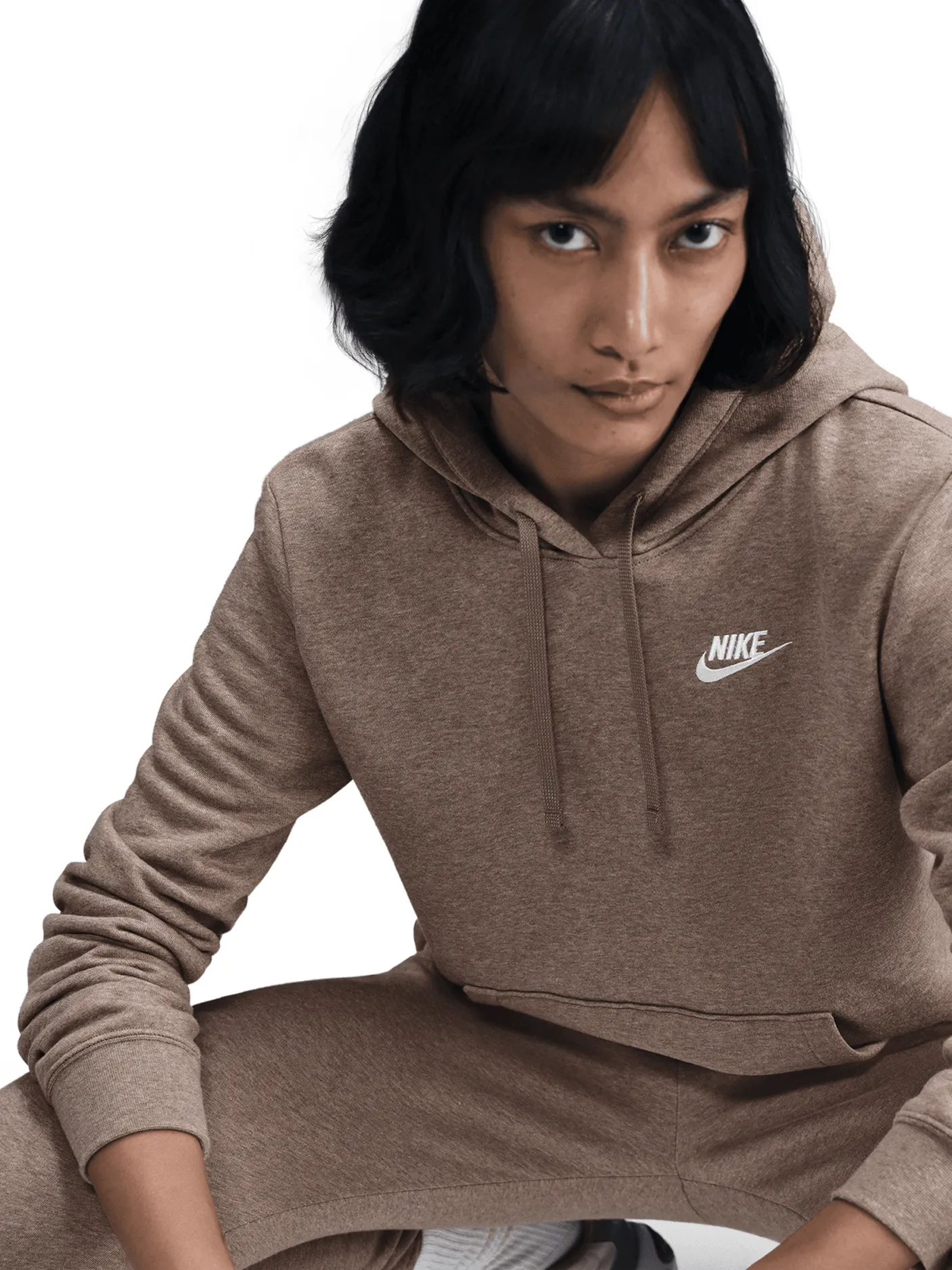 Women Nike Hoodies & Crews-Sportswear Club Fleece