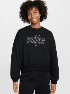 Kids Nike Hoodies & Crews-Sportswear Club Fleece Boxy Sweatshirt