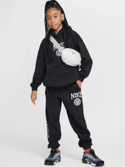 Kids Nike Leggings & Pants-Sportswear Club Fleece Loose Pants Youth