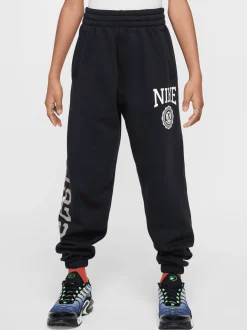 Kids Nike Leggings & Pants-Sportswear Club Fleece Loose Pants Youth