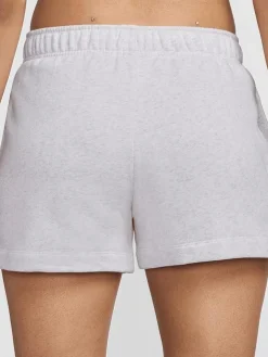 Women Nike Shorts-Sportswear Club Fleece Mid-Rise Shorts