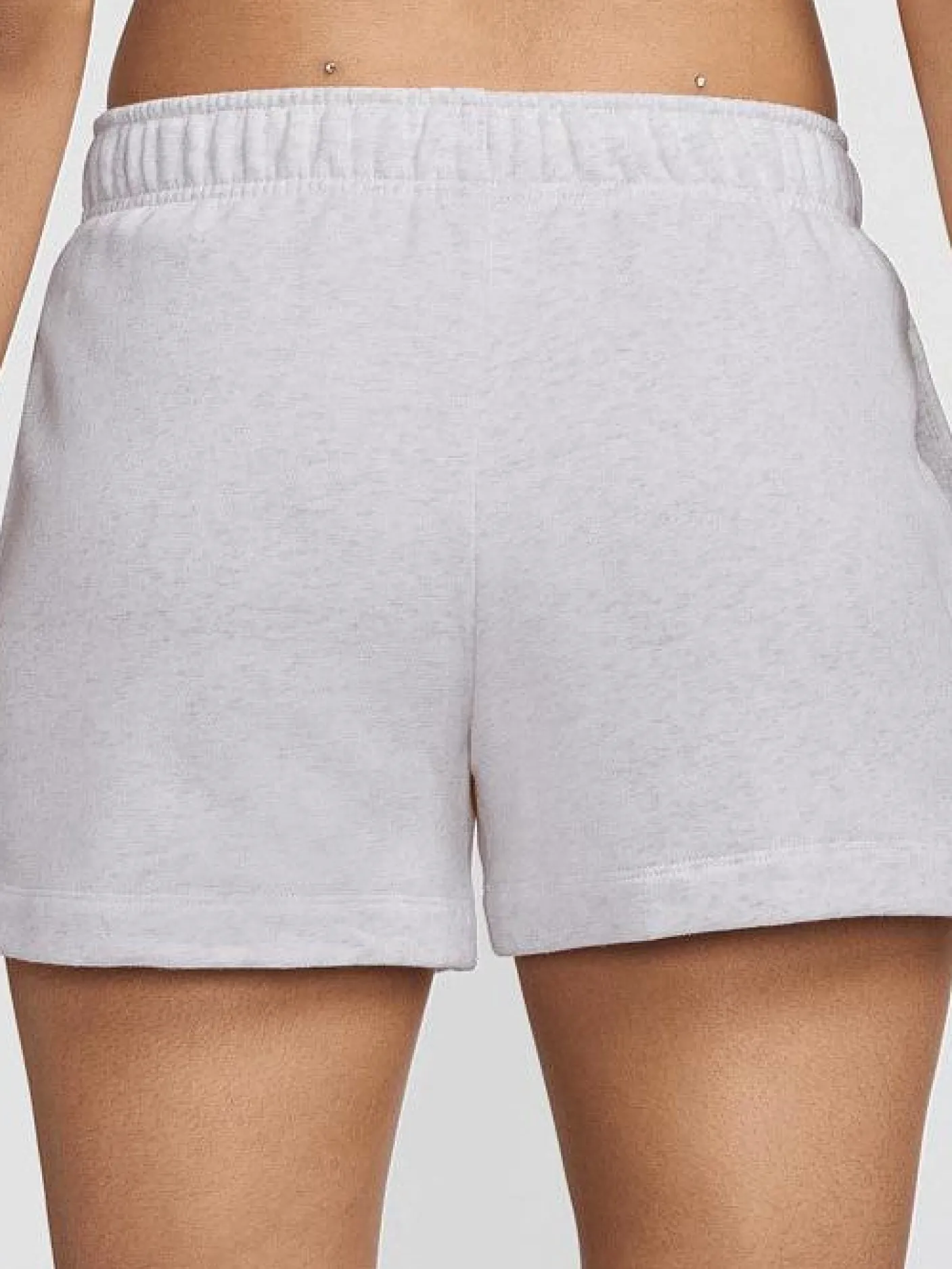 Women Nike Shorts-Sportswear Club Fleece Mid-Rise Shorts