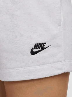 Women Nike Shorts-Sportswear Club Fleece Mid-Rise Shorts