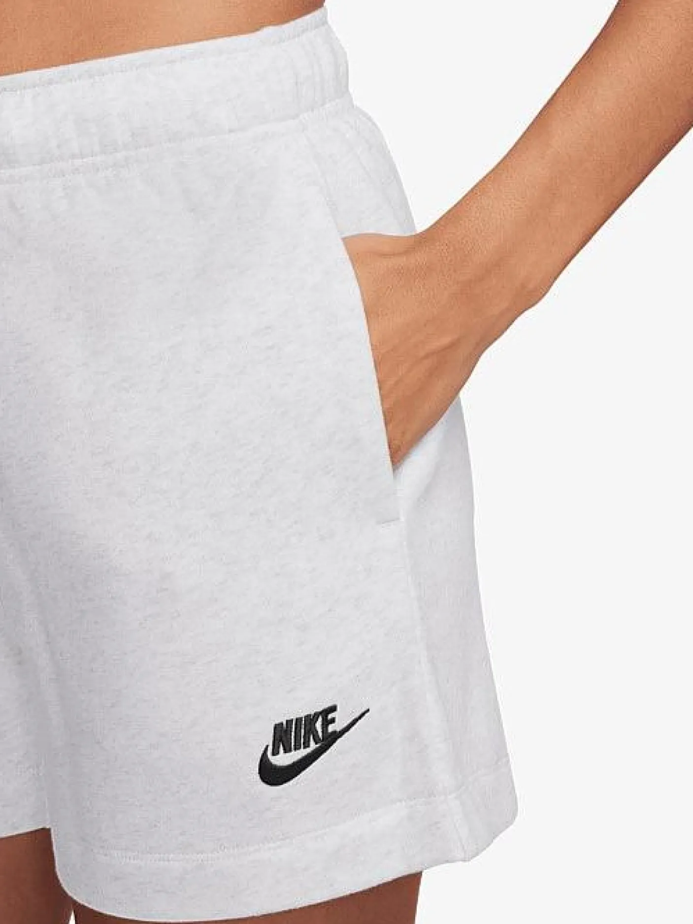 Women Nike Shorts-Sportswear Club Fleece Mid-Rise Shorts