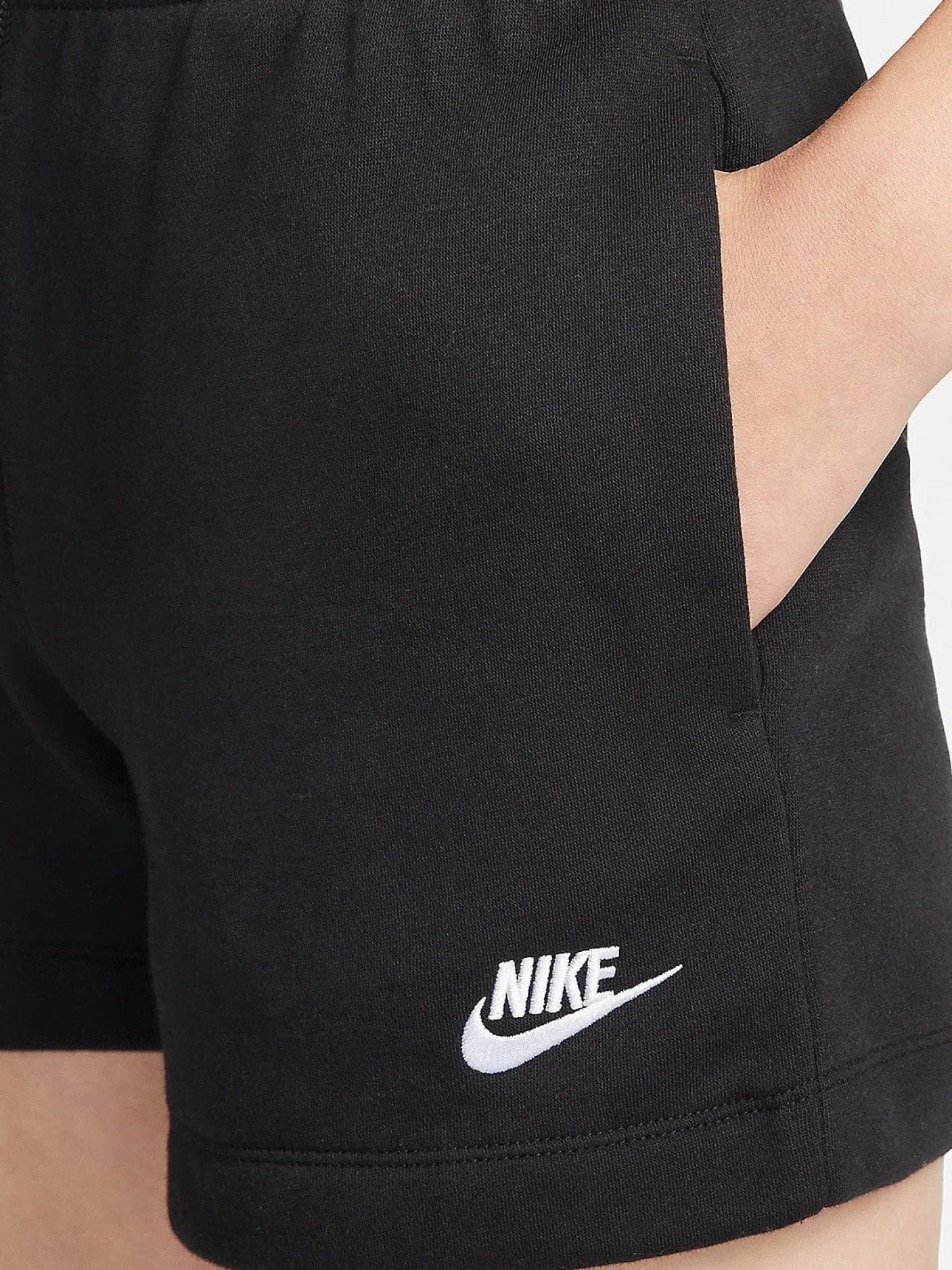 Women Nike Shorts-Sportswear Club Fleece Mid-Rise Shorts
