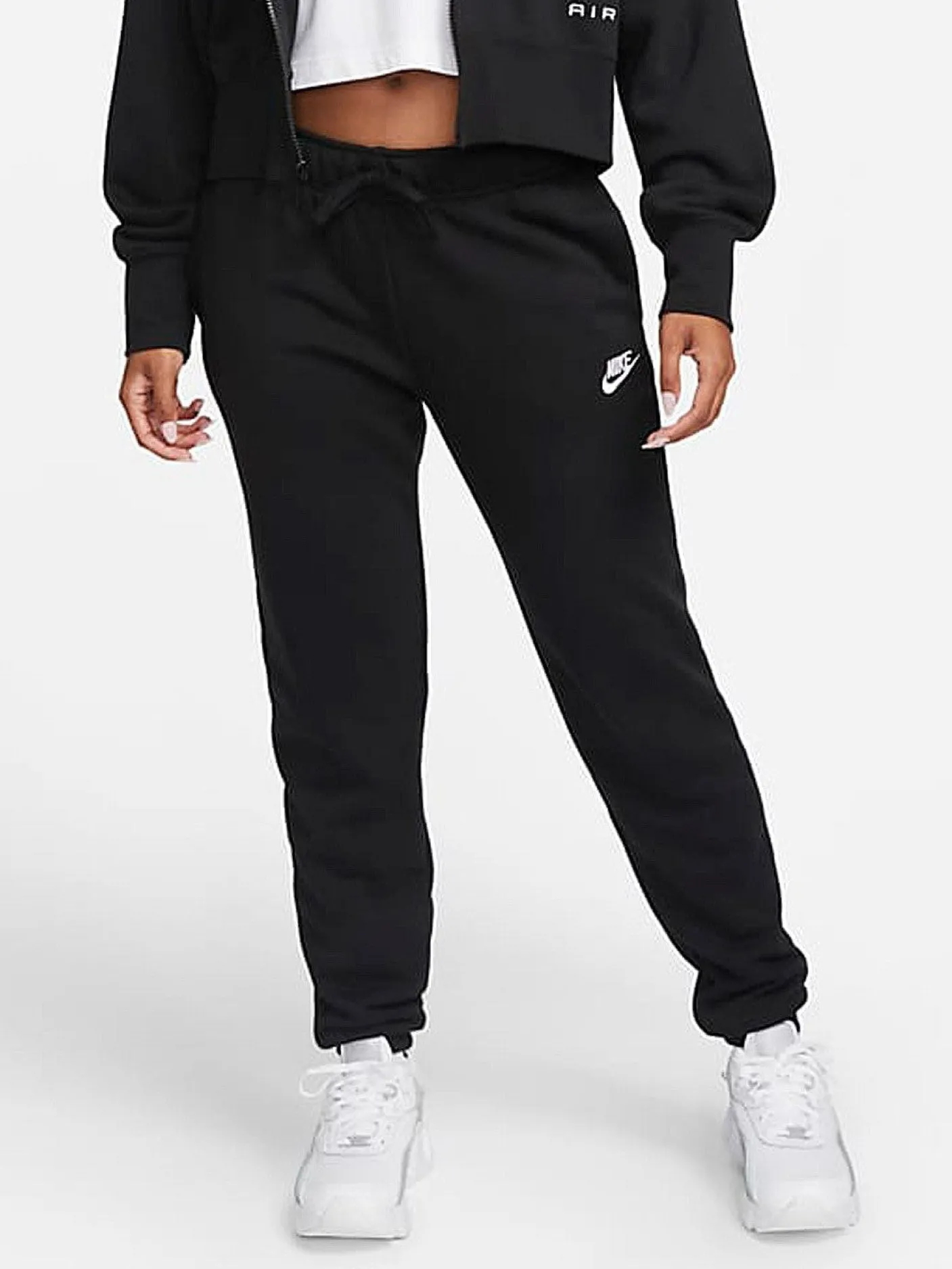 Women Nike Pants|Pants & Sweats-Sportswear Club Fleece Mid-Rise Joggers