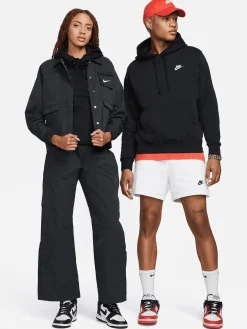 Women Nike Hoodies & Crews|Hoodies & Crews-Sportswear Club Fleece Pullover Hoodie Unisex