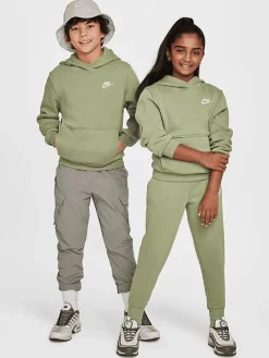 Kids Nike Hoodies & Crews-Sportswear Club Fleece Pullover Hoodie Youth
