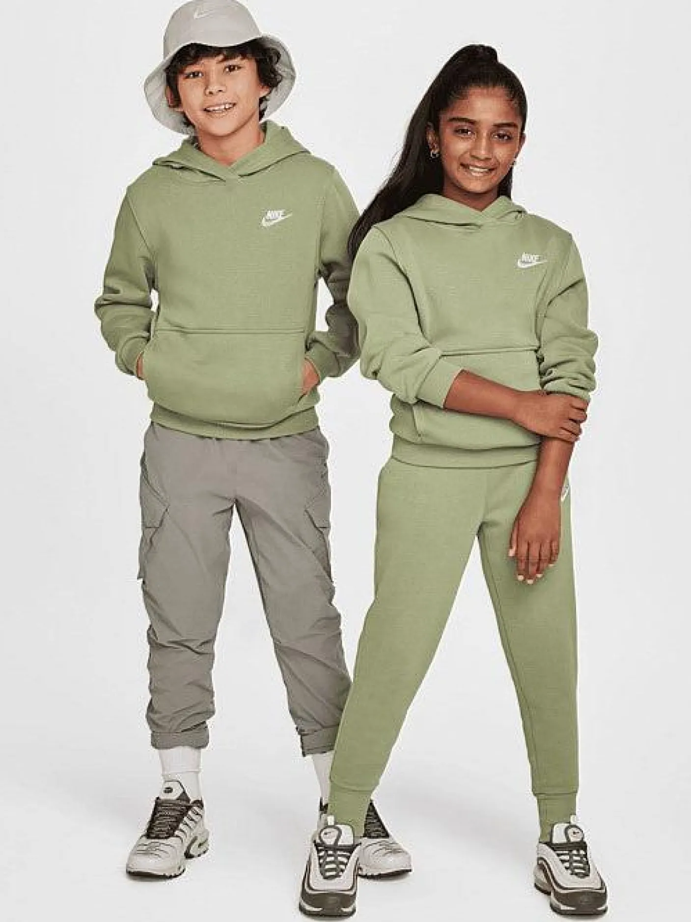 Kids Nike Hoodies & Crews-Sportswear Club Fleece Pullover Hoodie Youth