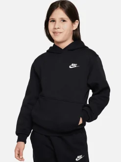 Kids Nike Hoodies & Crews-Sportswear Club Fleece Pullover Hoodie Youth