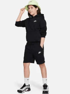 Kids Nike Hoodies & Crews-Sportswear Club Fleece Pullover Hoodie Youth