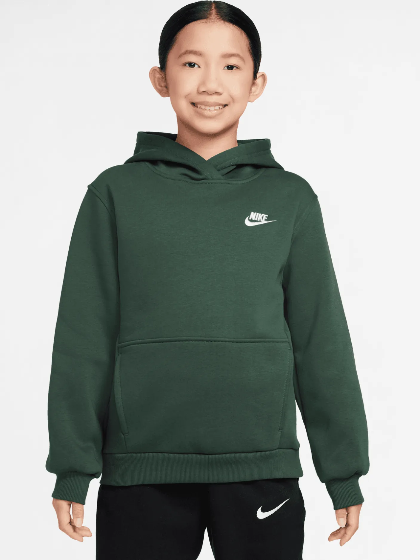 Kids Nike Hoodies & Crews-Sportswear Club Fleece Pullover Hoodie Youth