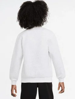 Kids Nike Hoodies & Crews-Sportswear Club Fleece Sweatshirt Youth