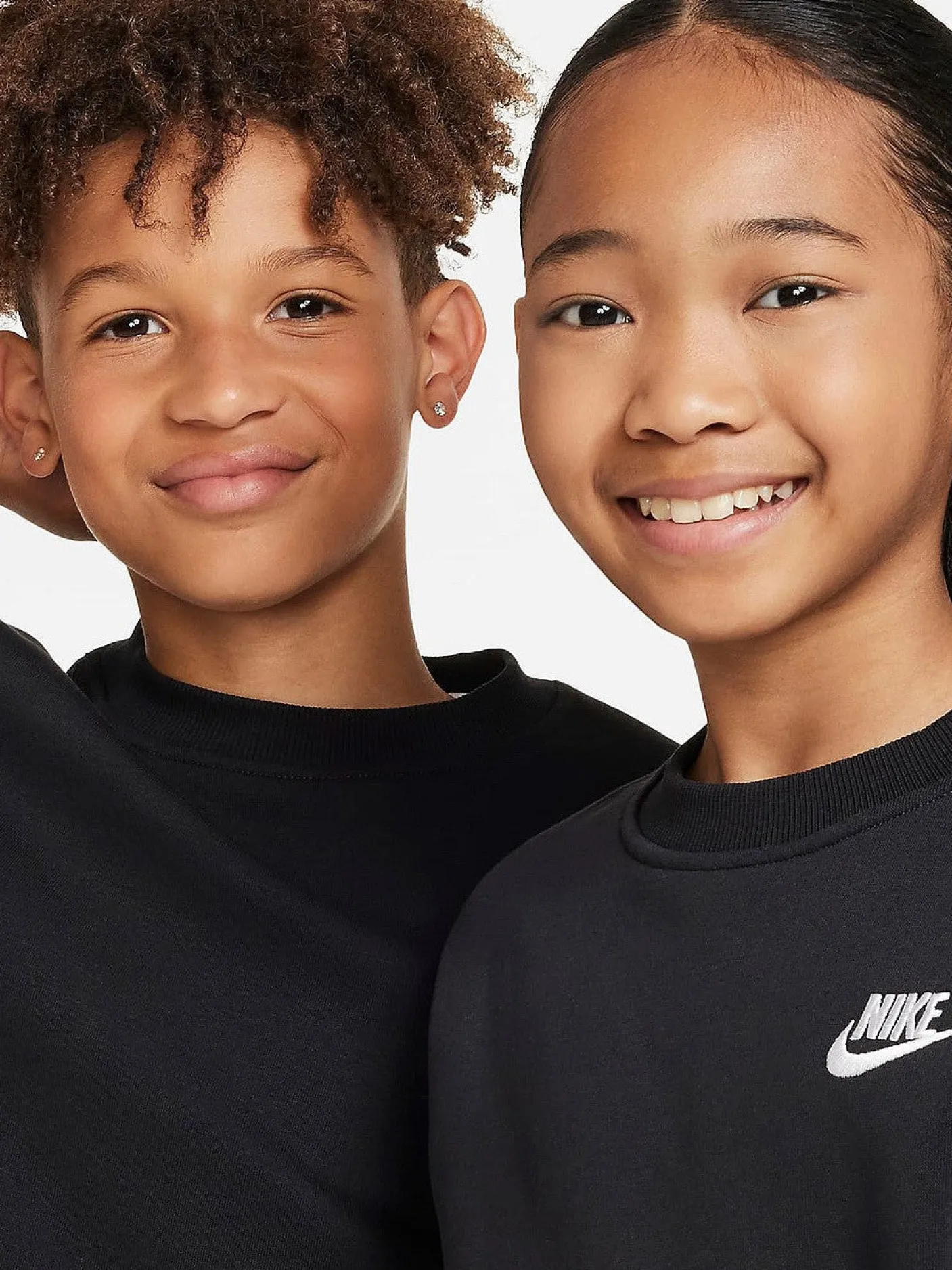 Kids Nike Hoodies & Crews-Sportswear Club Fleece Sweatshirt Youth