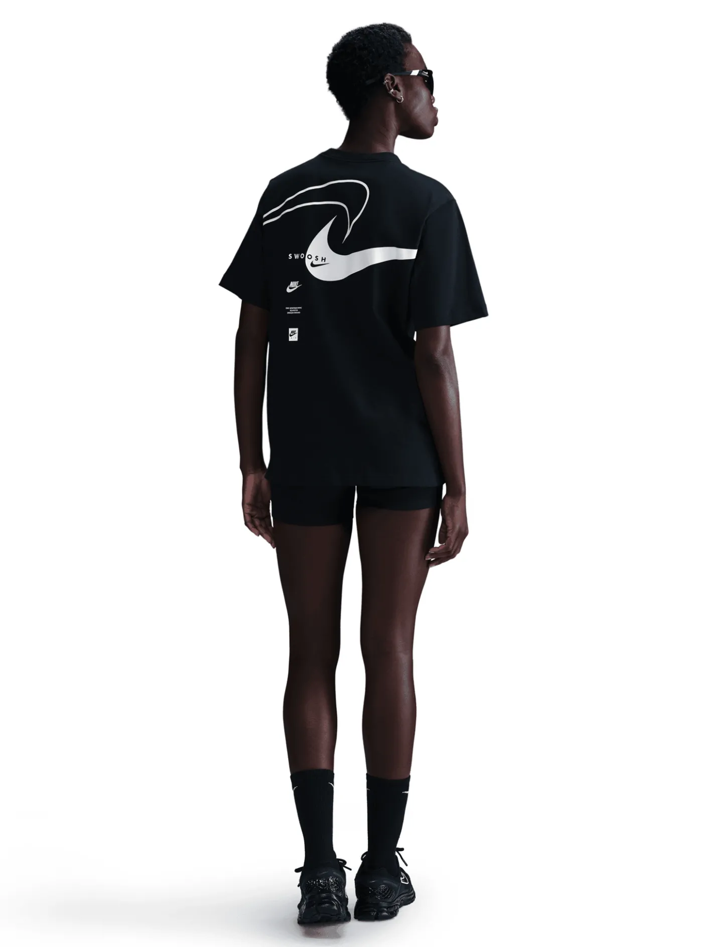 Women Nike Tees & Tanks-Sportswear Club Short-Sleeve T-Shirt