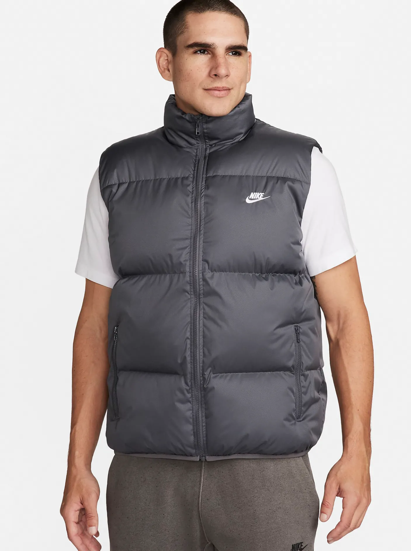 Nike Puffers|Jackets & Vests-Sportswear Club Water-Repellent Puffer Vest