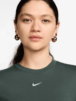 Women Nike Tees & Tanks-Sportswear Essential Slim Cropped T-Shirt
