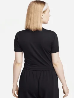 Women Nike Tees & Tanks-Sportswear Essential Slim-Fit Cropped T-Shirt