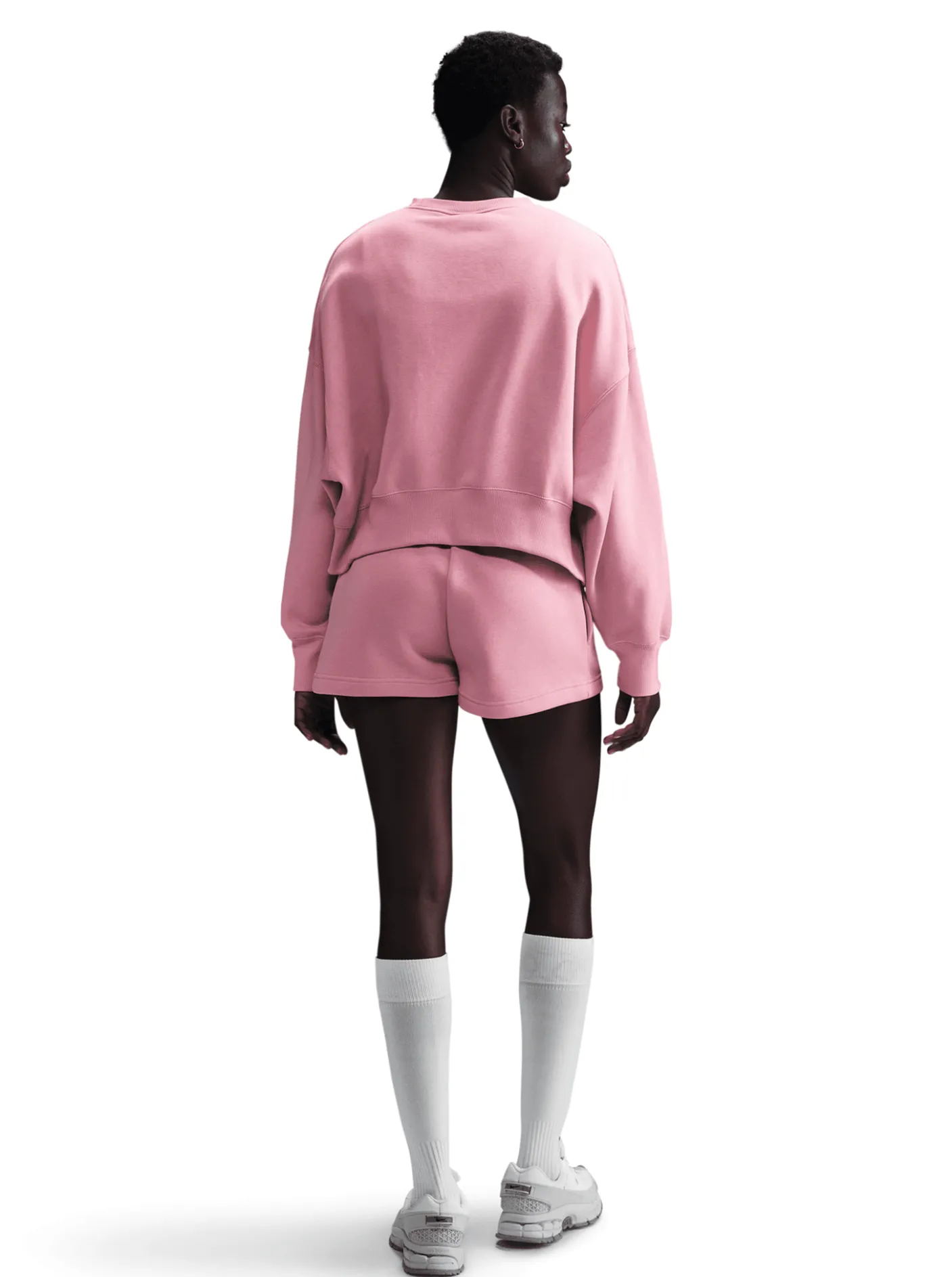 Women Nike Hoodies & Crews-Sportswear Phoenix Fleece Oversized Crew-Neck Sweatshirt