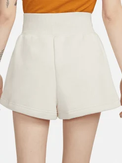 Women Nike Shorts-Sportswear Phoenix Fleece High-Waisted Loose Shorts