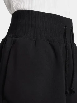 Women Nike Shorts-Sportswear Phoenix Fleece High-Waisted Shorts