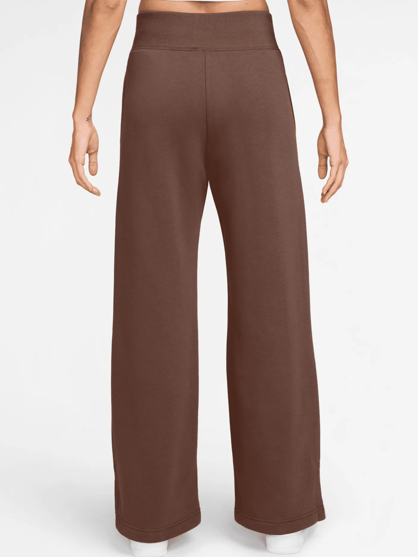 Women Nike Pants & Sweats-Sportswear Phoenix Wide-Leg Fleece Pant