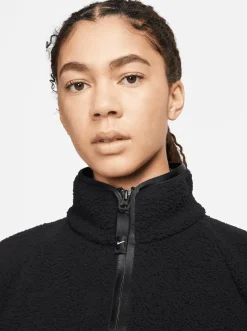 Women Nike Jackets-Sportswear Sherpa Jacket