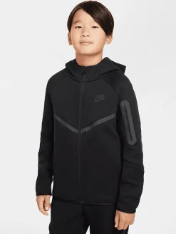 Kids Nike Hoodies & Crews-Sportswear Tech Fleece Full-Zip Hoodie Youth
