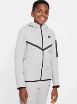 Kids Nike Hoodies & Crews-Sportswear Tech Fleece Full-Zip Hoodie Youth