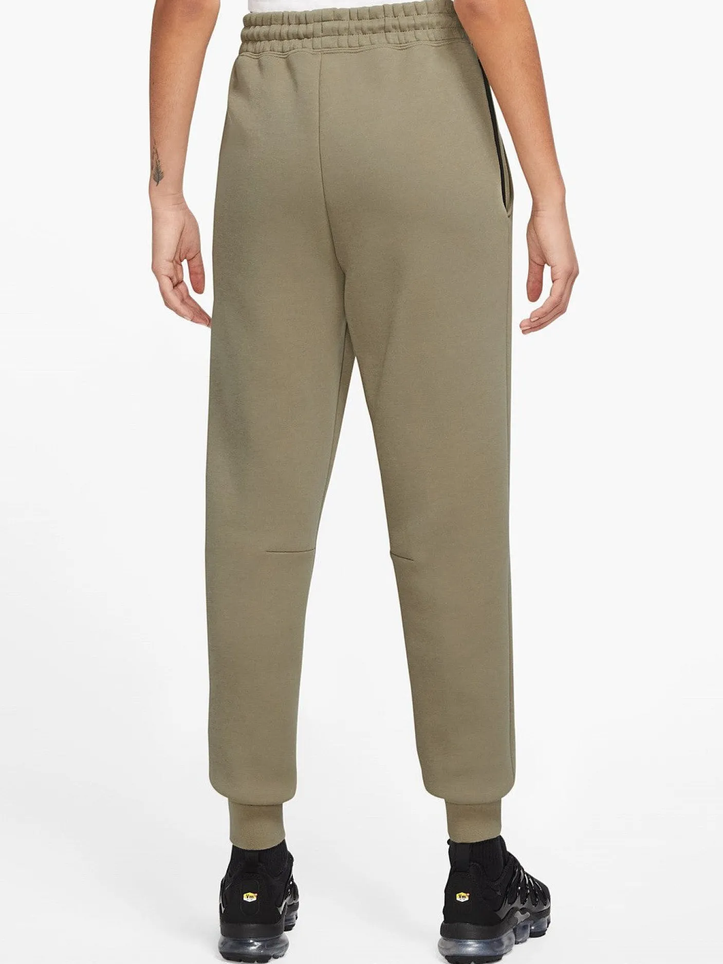 Women Nike Pants & Sweats-Sportswear Tech Fleece Mid-Rise Jogger