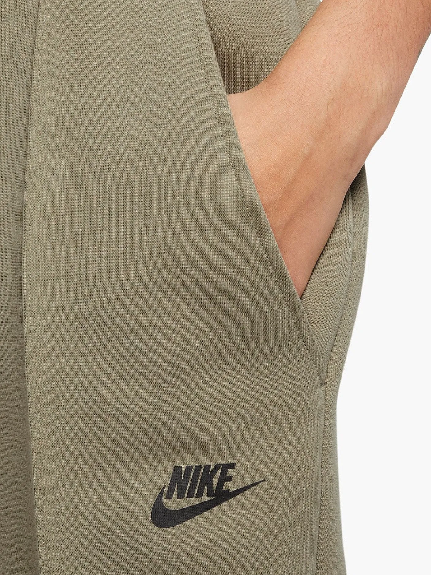 Women Nike Pants & Sweats-Sportswear Tech Fleece Mid-Rise Jogger