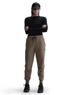Women Nike Pants & Sweats-Sportswear Tech Fleece Mid-Rise Joggers