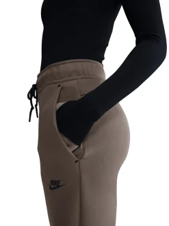 Women Nike Pants & Sweats-Sportswear Tech Fleece Mid-Rise Joggers