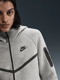 Women Nike Hoodies & Crews-Sportswear Tech Fleece Windrunner Full-Zip Hoodie