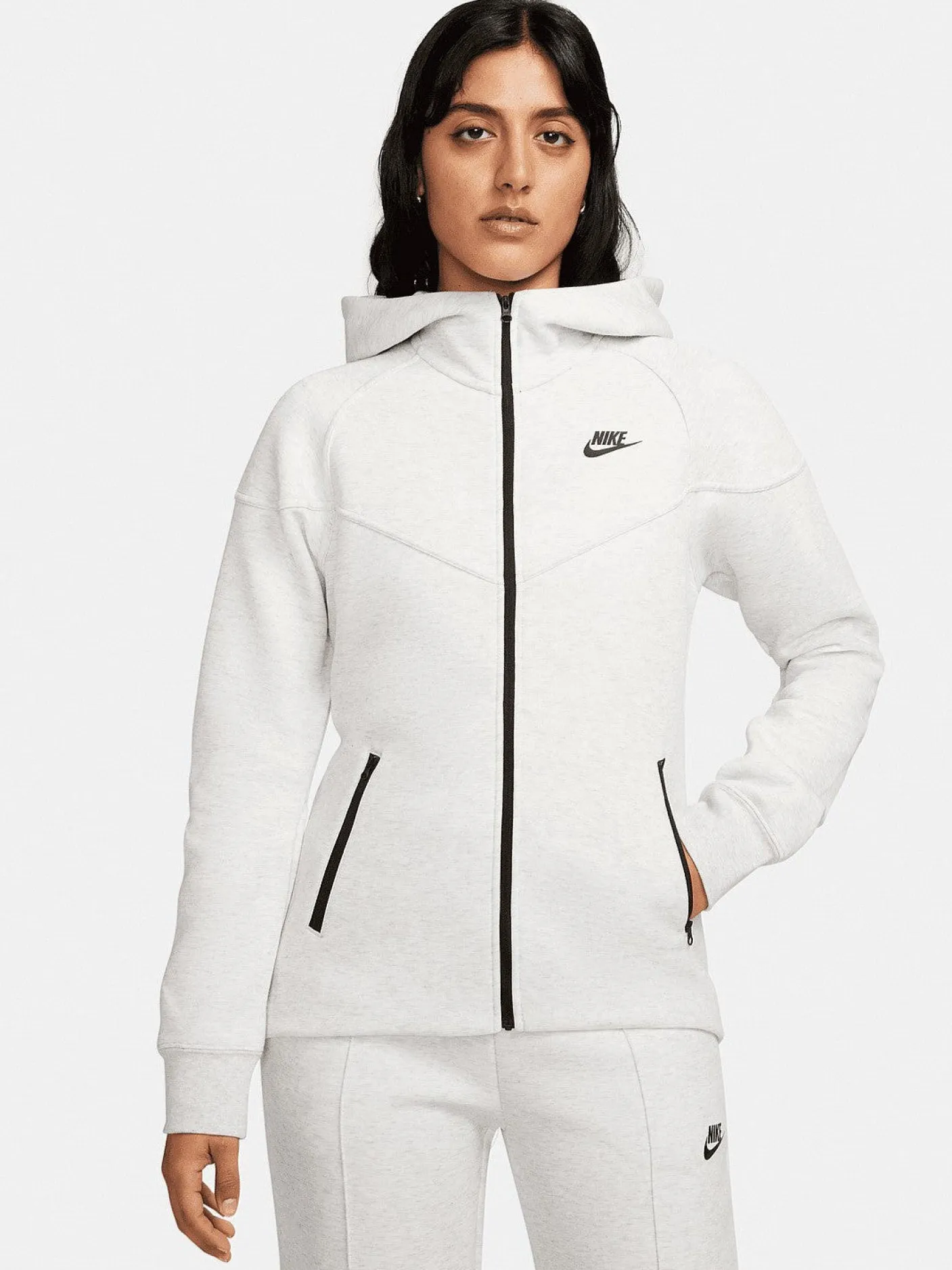 Women Nike Jackets & Vests|Hoodies & Crews-Sportswear Tech Fleece Windrunner Full-Zip Hoodie