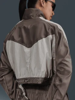 Women Nike Jackets & Vests-Sportswear Woven Jacket