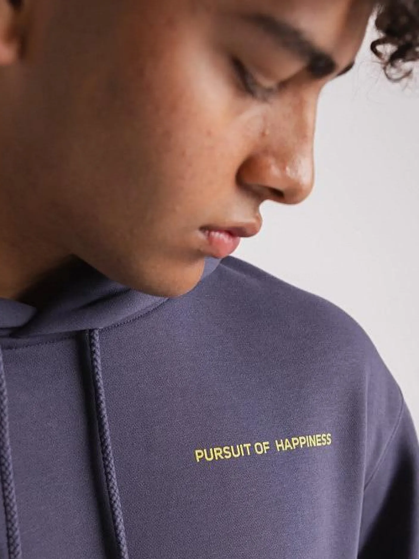 Pursuit of Happiness Hoodies & Crews-State of Mind Heavyweight Pullover in Washed Navy