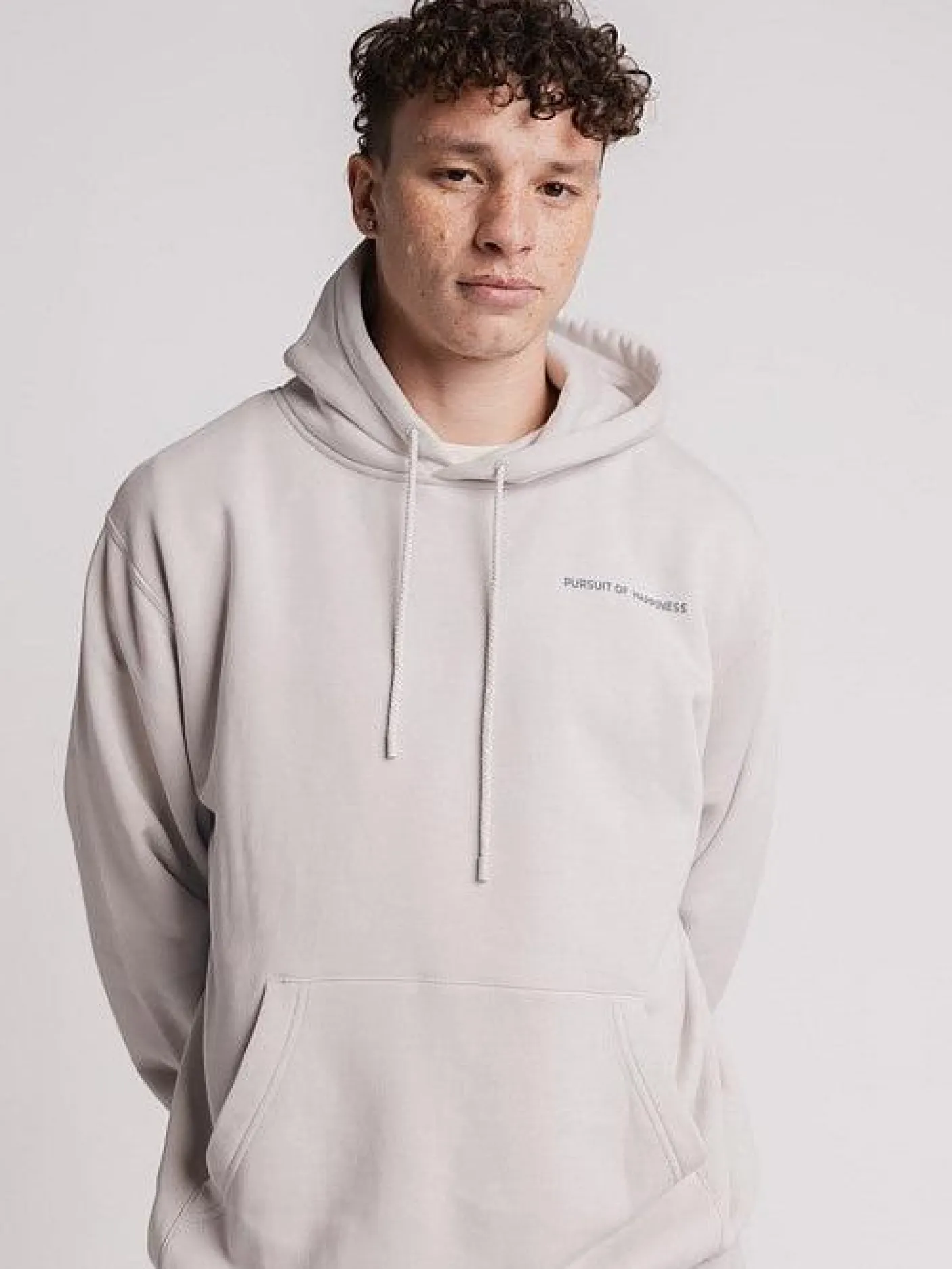 Pursuit of Happiness Hoodies & Crews-State of Mind Heavyweight Pullover in Mist