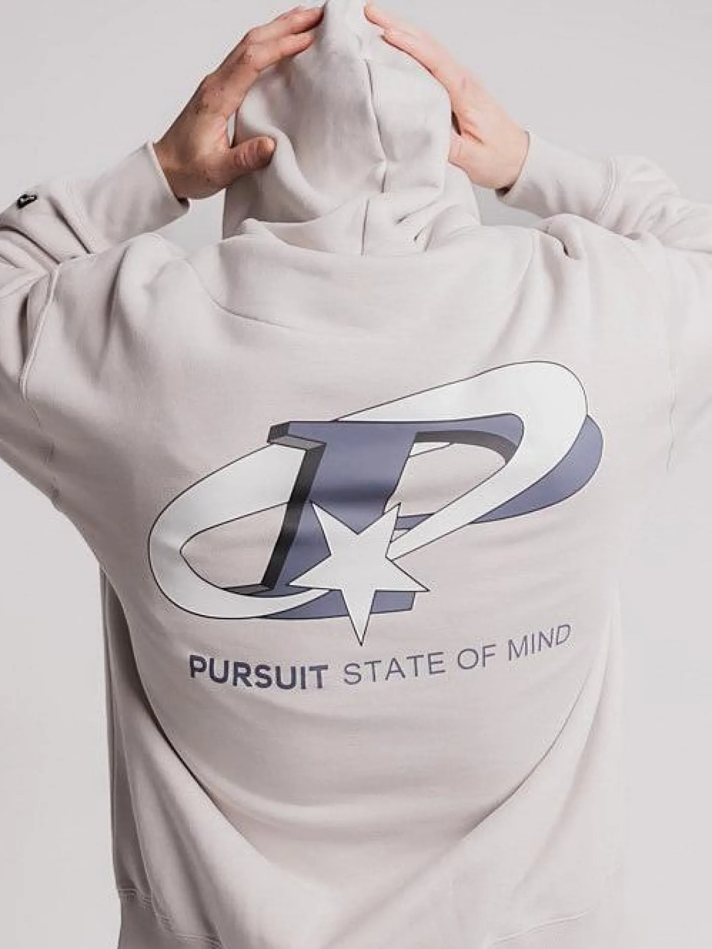 Pursuit of Happiness Hoodies & Crews-State of Mind Heavyweight Pullover in Mist