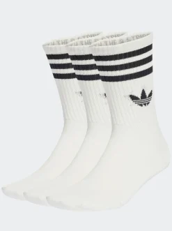adidas Originals Socks & Underwear-3-Stripes Crew Socks 3 Pairs