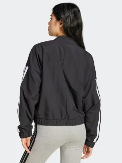 Women adidas Sportswear Jackets|Jackets & Vests-3-Stripes Woven Bomber Jacket