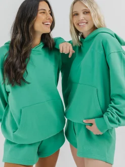 Women Taylor Sport Hoodies & Crews-Summer Hoodie in Clover