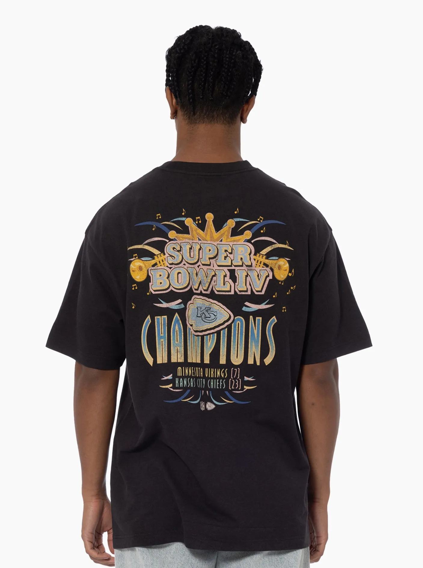 Mitchell & Ness Tees & Singlets-Superbowl XIX Match Up Tee